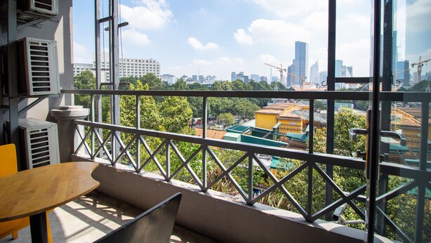 Deluxe Double Room, Balcony | View from room - Phu Gia Hotel (Ho Chi Minh City)