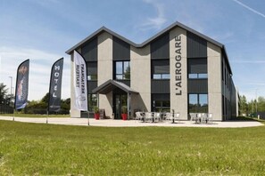 Fassade der Unterkunft