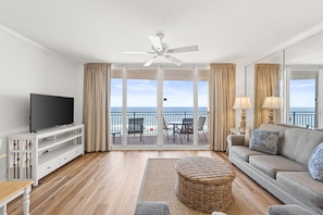 Lägenhet - 1 sovrum - havsutsikt - mot vattnet | Vardagsrum | Tv