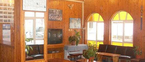 Sala de estar en el lobby