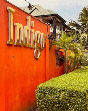 Façade de l’hébergement