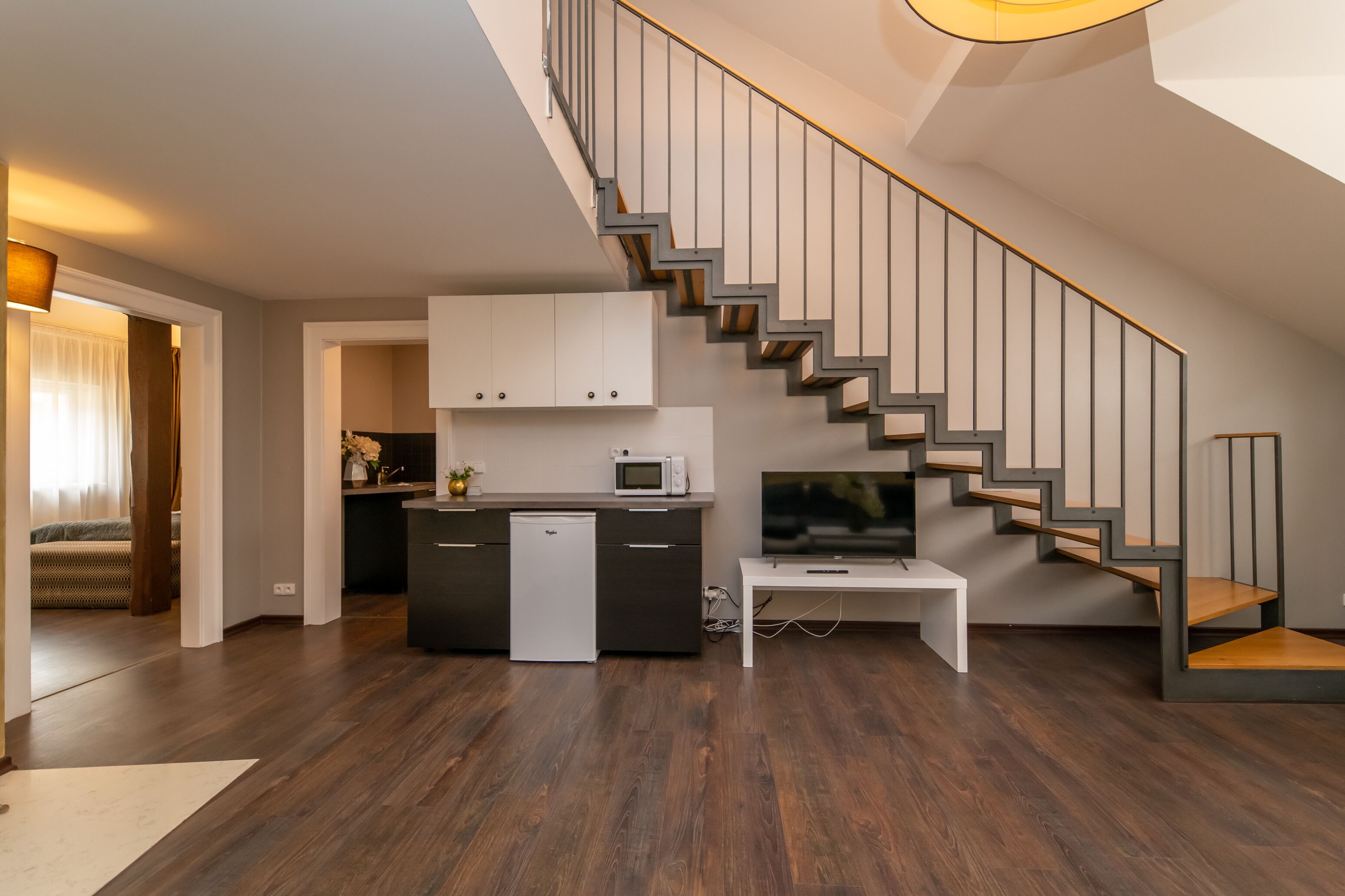 duplex (three bedroom apartment) | private kitchen | fridge, coffee/tea maker, electric kettle, high chair