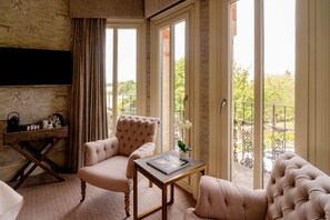 豪華客房, 1 張標準雙人床 (River) | 高級寢具、房內夾萬、熨斗/熨衫板、免費 Wi-Fi