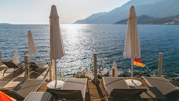 Privatstrand, Strandbar