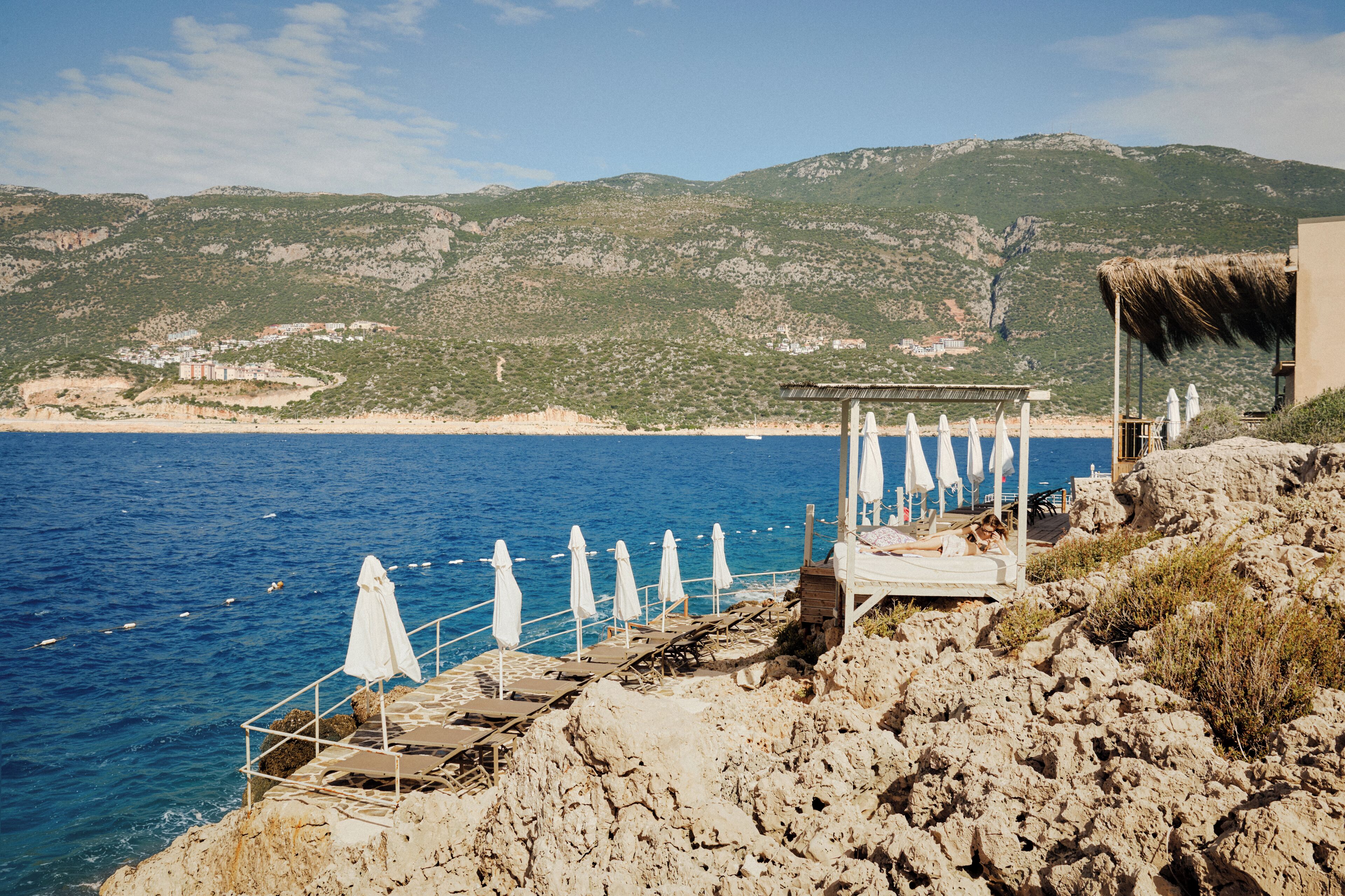 Privatstrand, Strandbar
