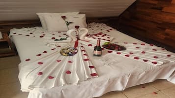 Minibar, desk, free cots/infant beds, free WiFi