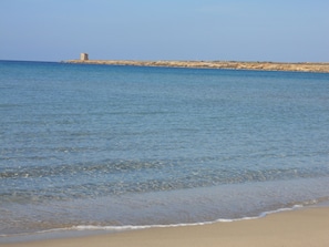Vista a la playa o el mar