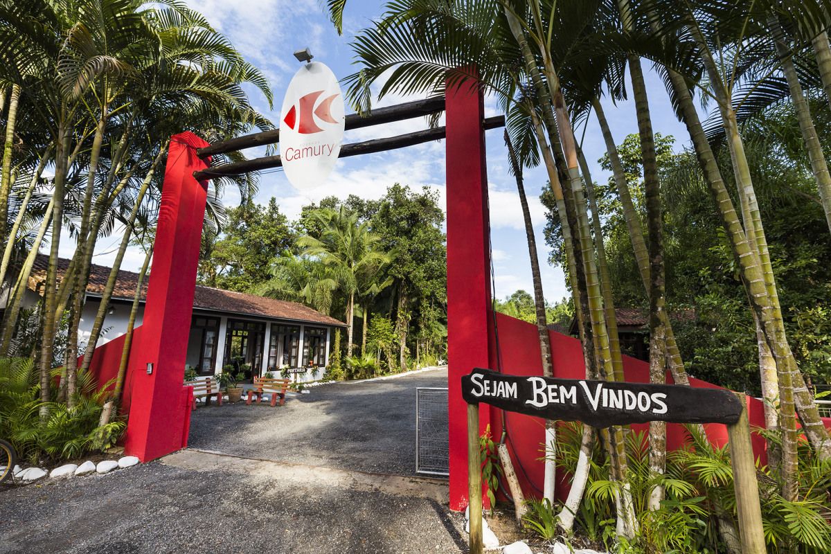 Entrada da propriedade