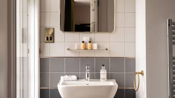 Classic Double Room | Bathroom | Shower, free toiletries, hair dryer, bathrobes