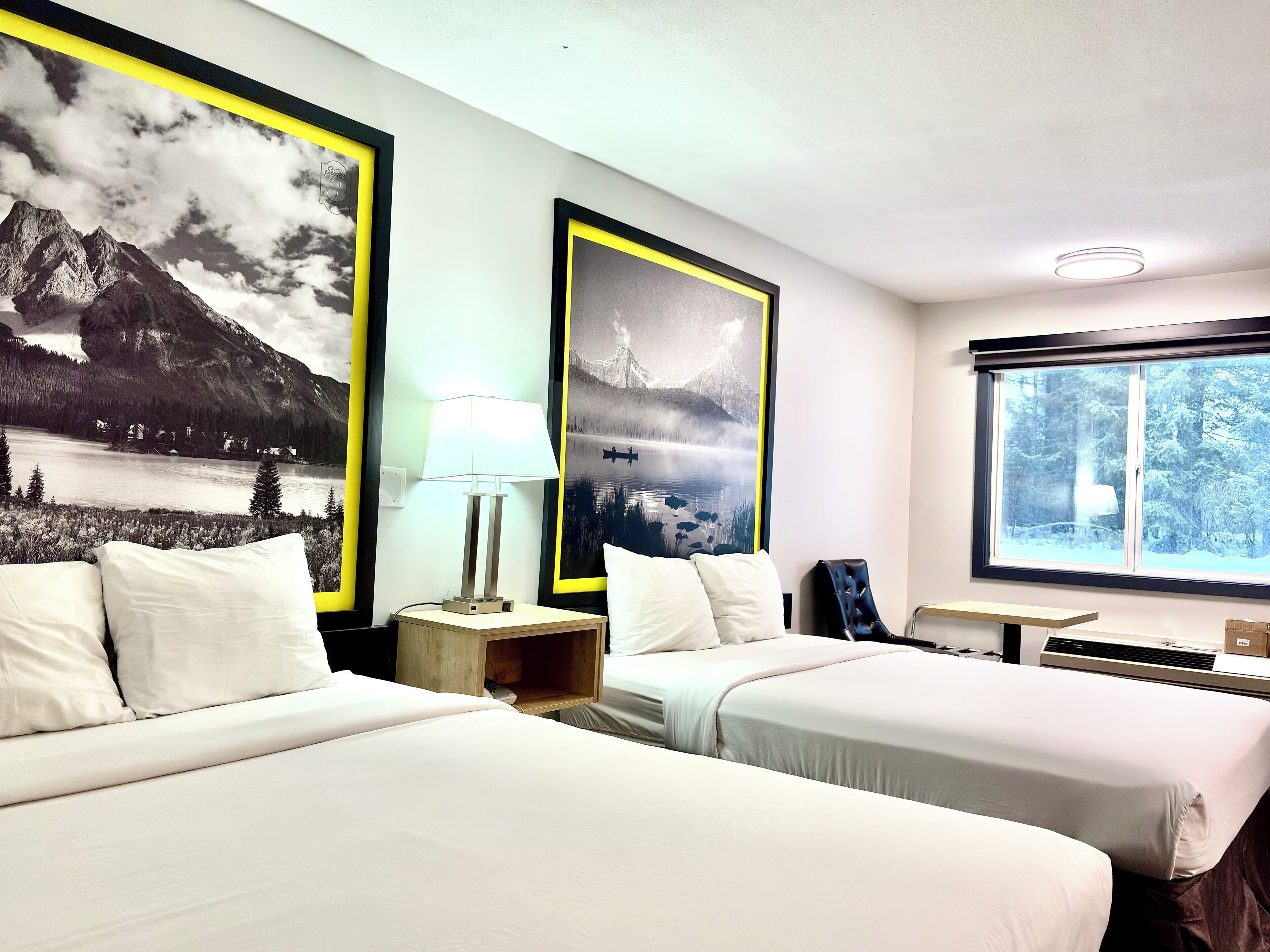 Room, 2 Queen Beds, Non Smoking, Kitchenette | Iron/ironing board, rollaway beds, free WiFi, bed sheets