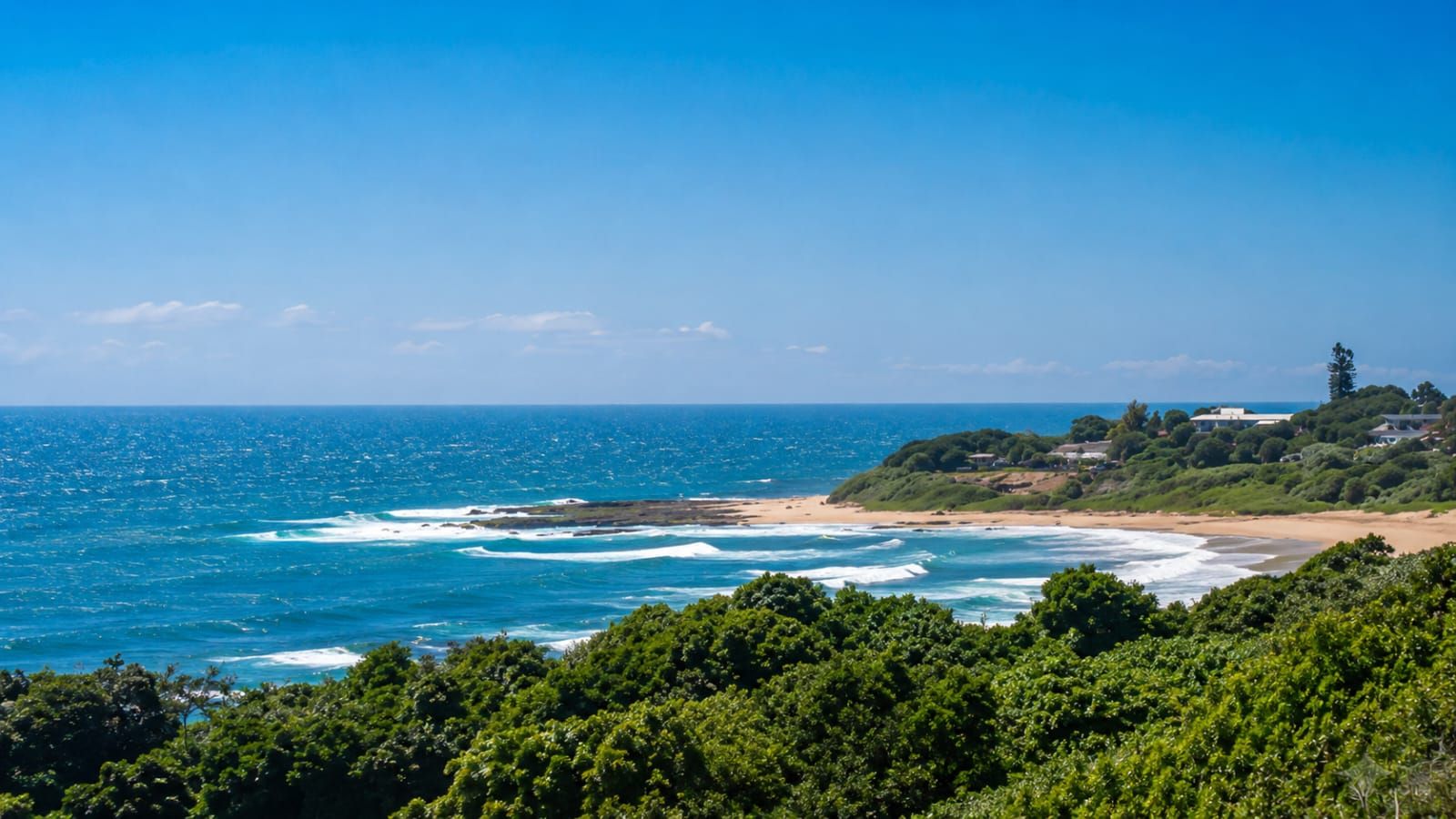 Vista a la playa o al mar