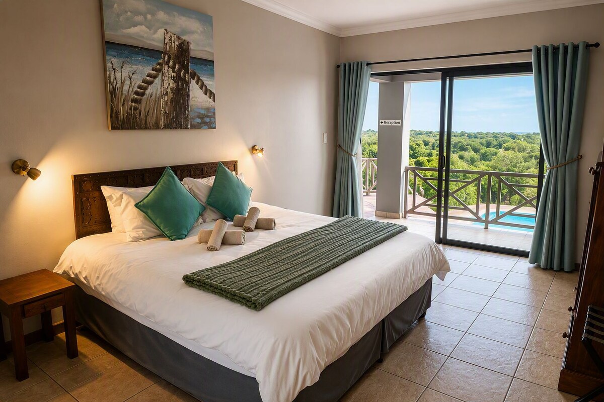 Double Room (Downstairs ) | Premium bedding, down comforters, in-room safe, blackout drapes