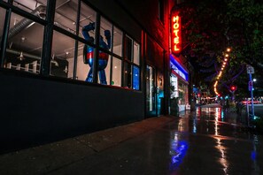 Front of property - evening/night