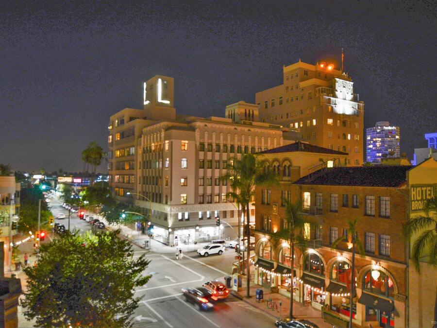 Utsikt fra overnattingsstedet