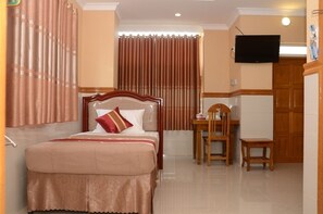 Minibar, in-room safe, desk, blackout drapes