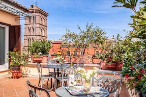 Standard Double or Twin Room, Terrace | Terrace/patio - Parlamento Boutique Hotel (Rome)