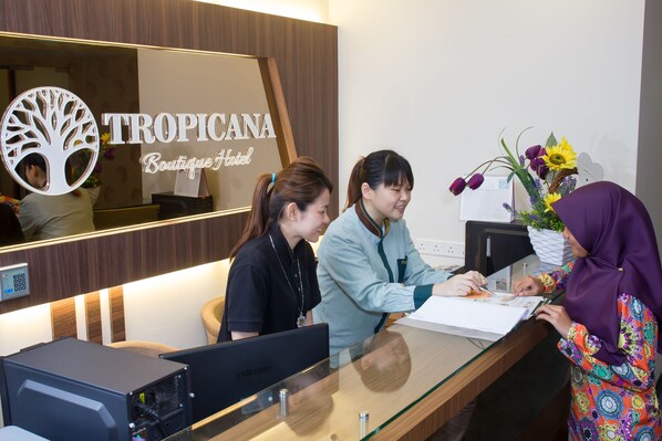 Reception - Tropicana Boutique Hotel (Muar)