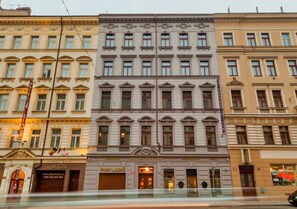 Façade de l’hébergement