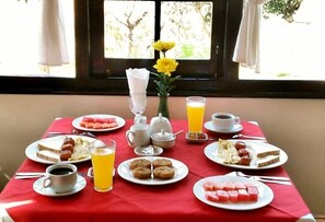 Desayuno continental incluido