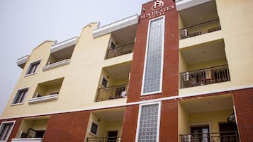 Fassade der Unterkunft