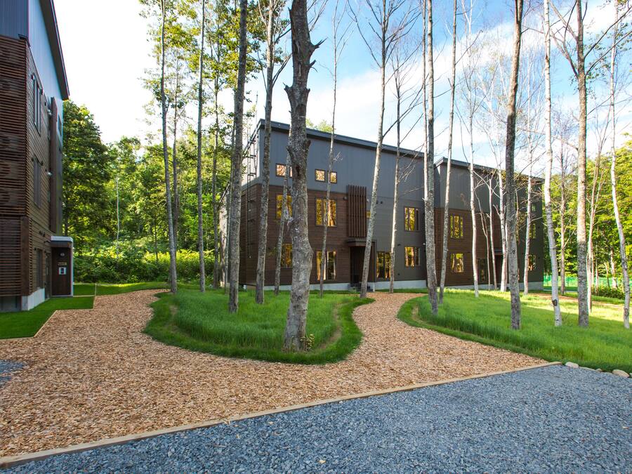 Facciata della struttura