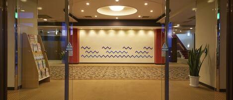 Majoituspaikan sisäänkäynti