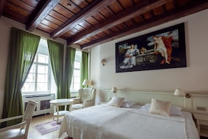 Superior Room, City View | Minibar, in-room safe, desk, soundproofing - Tyn Yard Residence (Prague)