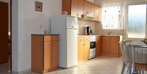 Appartement Deluxe, 1 chambre, côté jardin | Cuisine privée