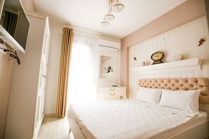 Standaard tweepersoonskamer | Luxe beddengoed, gratis wifi