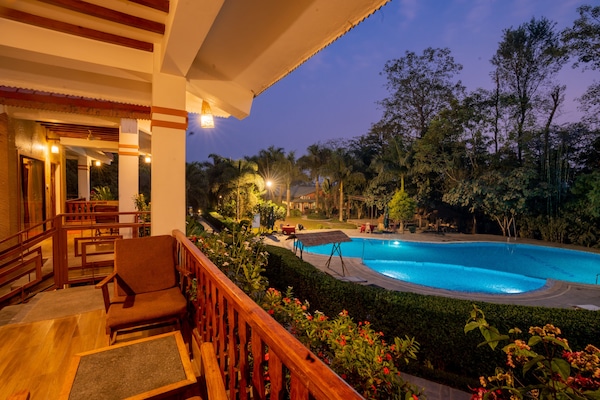 Fachada de la propiedad