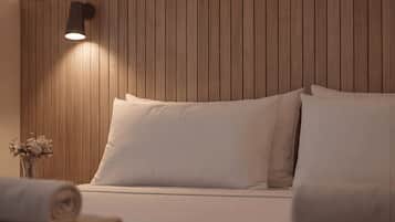 1 dormitorio, ropa de cama de alta calidad, minibar y escritorio