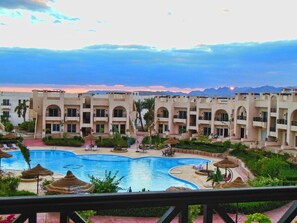 Vue depuis le balcon