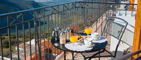 Vue depuis le balcon