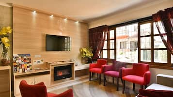 Lobby sitting area
