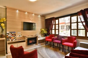 Zona de estar del vestíbulo