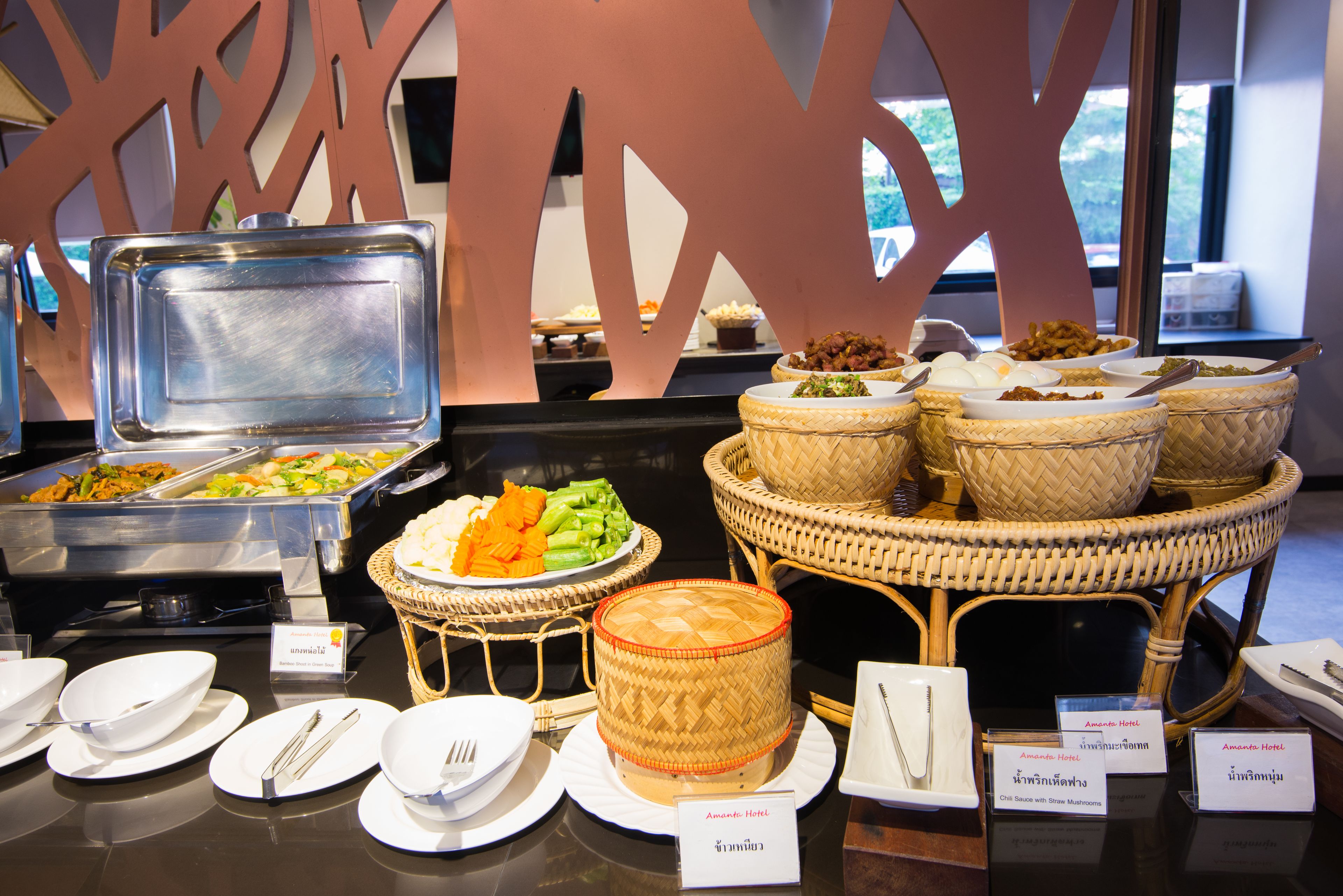Breakfast buffet
