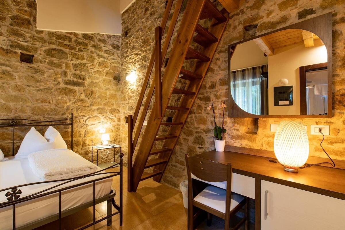 Superior-Doppelzimmer, Terrasse, Meerblick