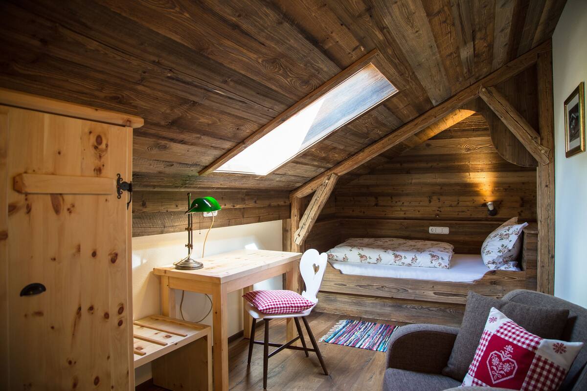 Romantisches Apartment, 2 Schlafzimmer, Nichtraucher, Bergseite