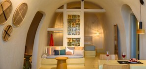 Cueva de las estrellas, Seafront | 2 間臥室、高級寢具、客房內保險箱、獨特裝潢