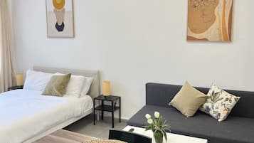 City Apartment (Unit 11) | Individually decorated, individually furnished, desk, iron/ironing board