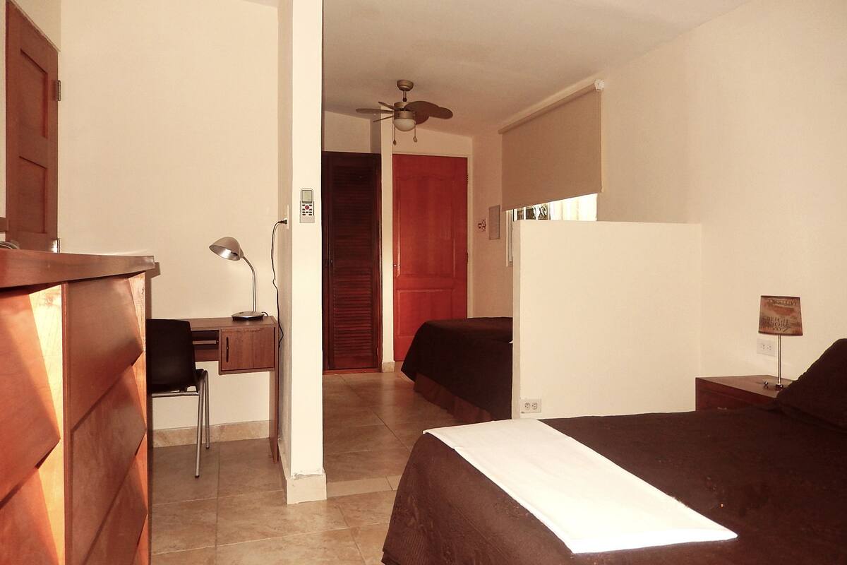 In-room safe, desk, blackout curtains, iron/ironing board