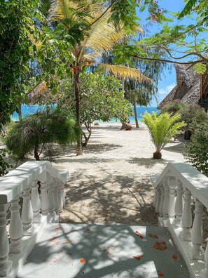 Family Triple Room, Multiple Beds, Patio, Oceanfront | Terrace/patio