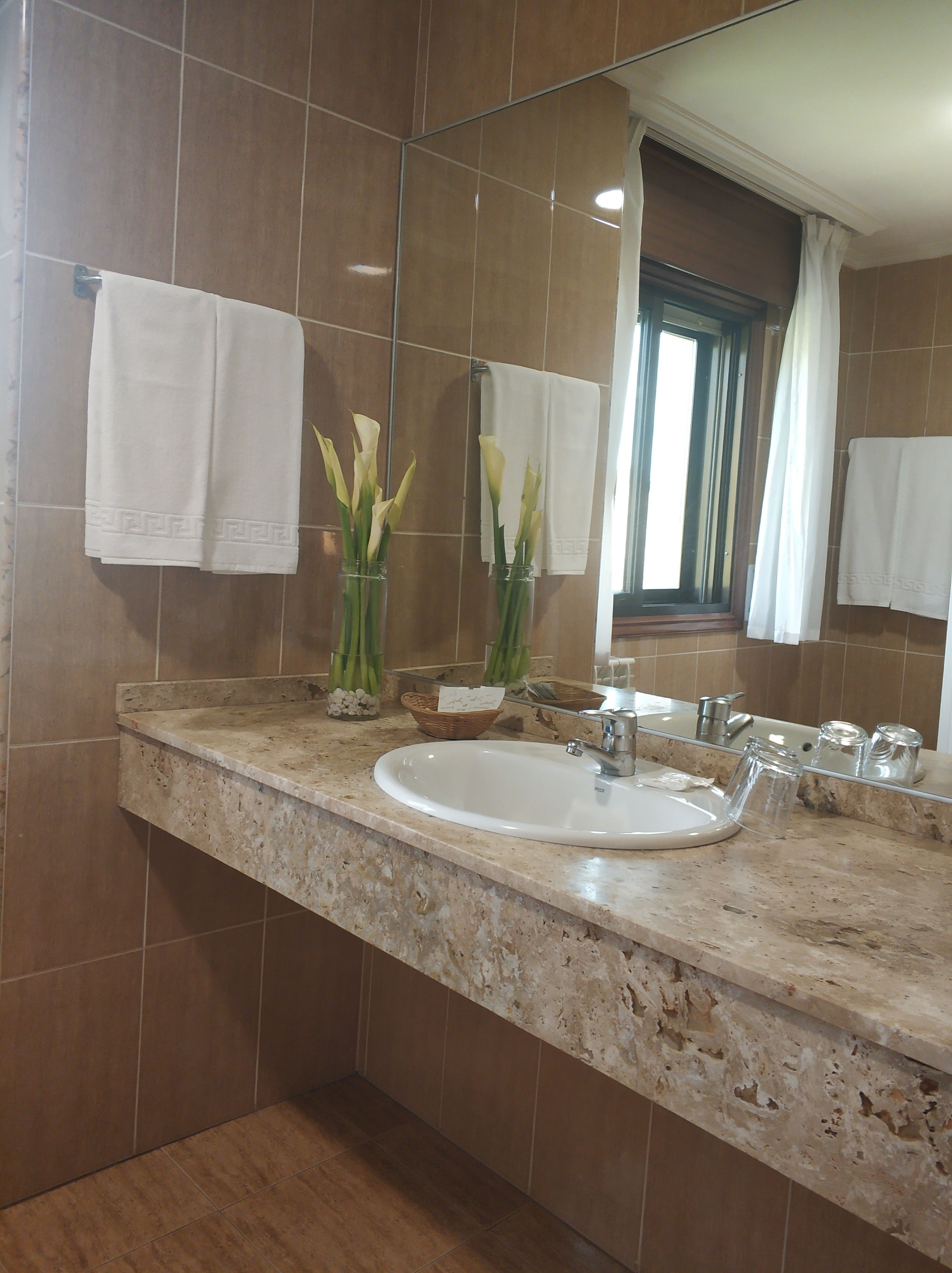 free toiletries, hair dryer, bidet, towels