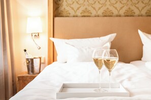 Suite Junior | Literie de qualité supérieure, mini-bar avec articles gratuits