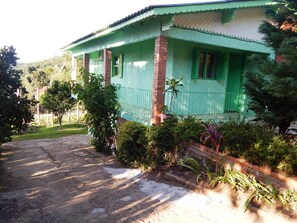 Entrée de l’hébergement