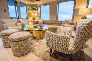 Living area - Majestic Galapagos Cruise (Puerto Baquerizo Moreno)