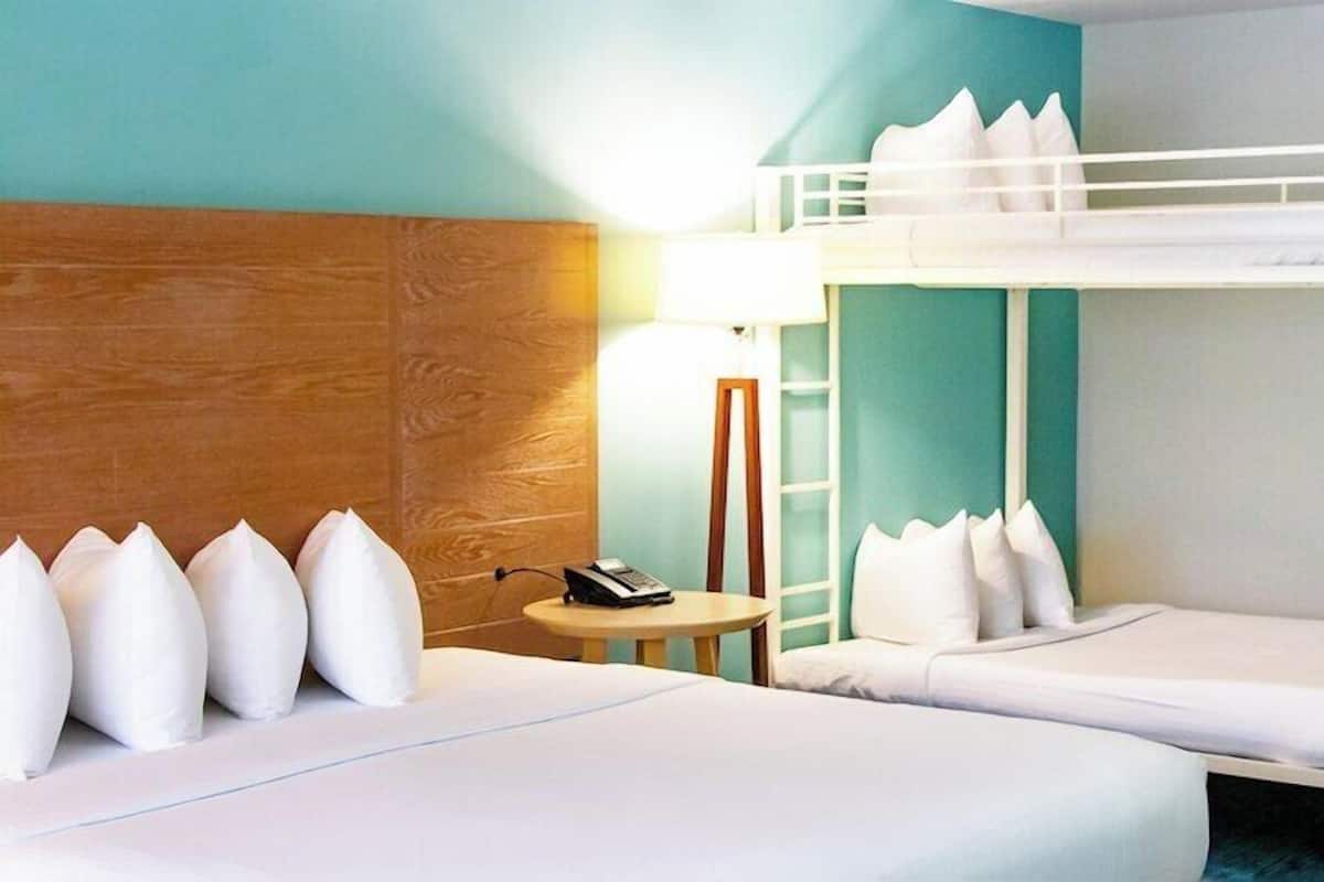 Suite, Multiple Beds (King Family Suite) | Hypo-allergenic bedding, pillowtop beds, in-room safe, laptop workspace