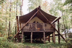 View from room - Firelight Camps (Ithaca)