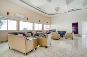 Sala de estar en el lobby