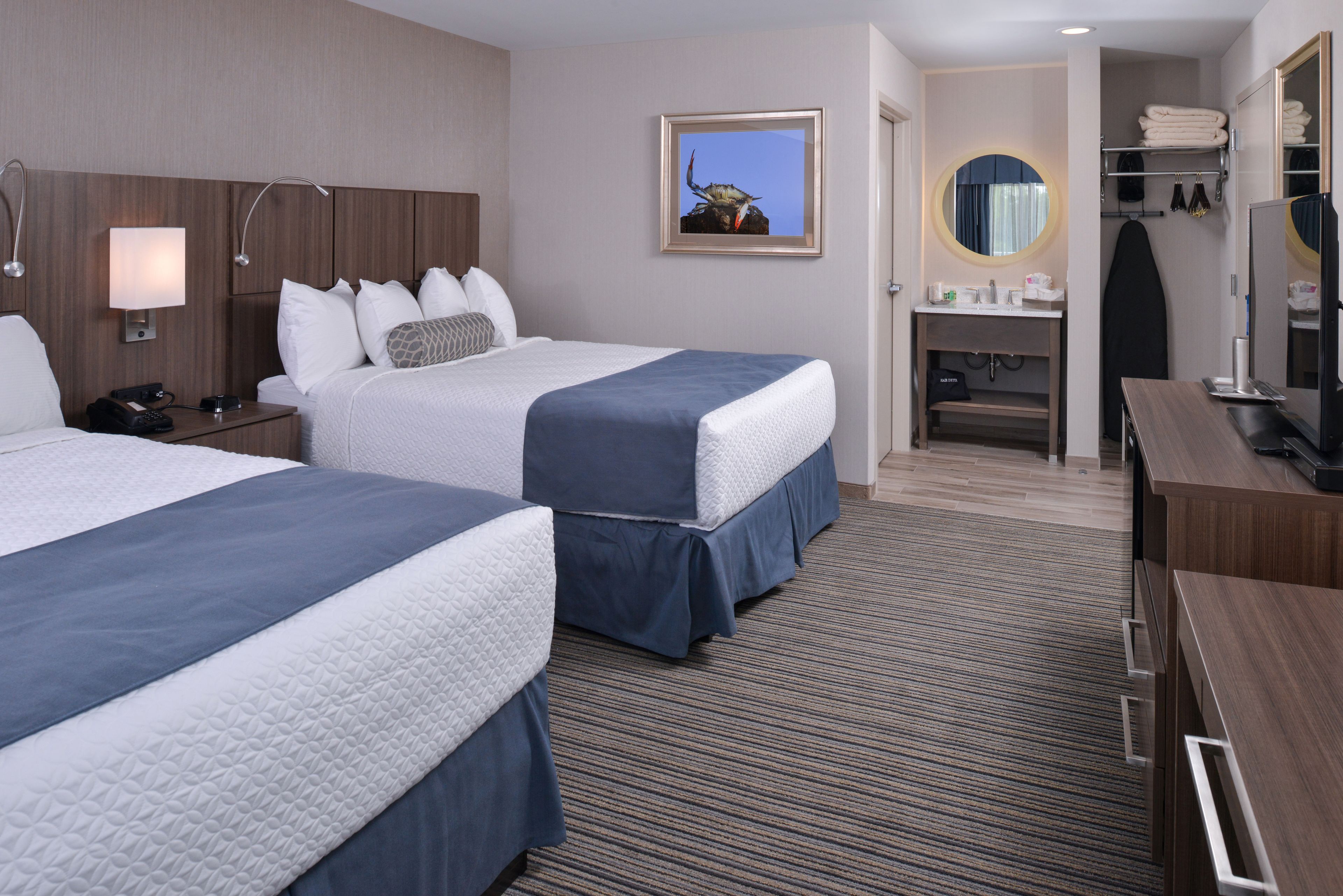 deluxe double room, balcony | premium bedding, in-room safe, desk, iron/ironing board